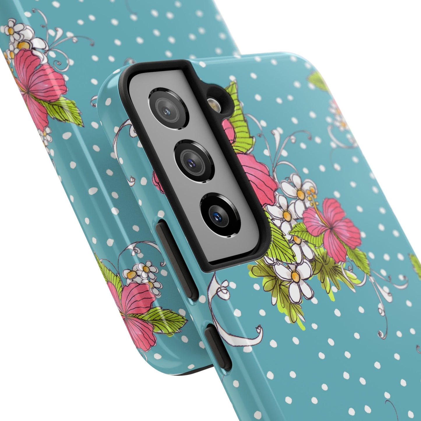 Lady Luau Turquoise Phone Case