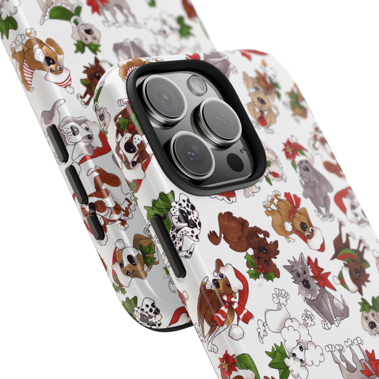 Doggie Toss White Phone Case