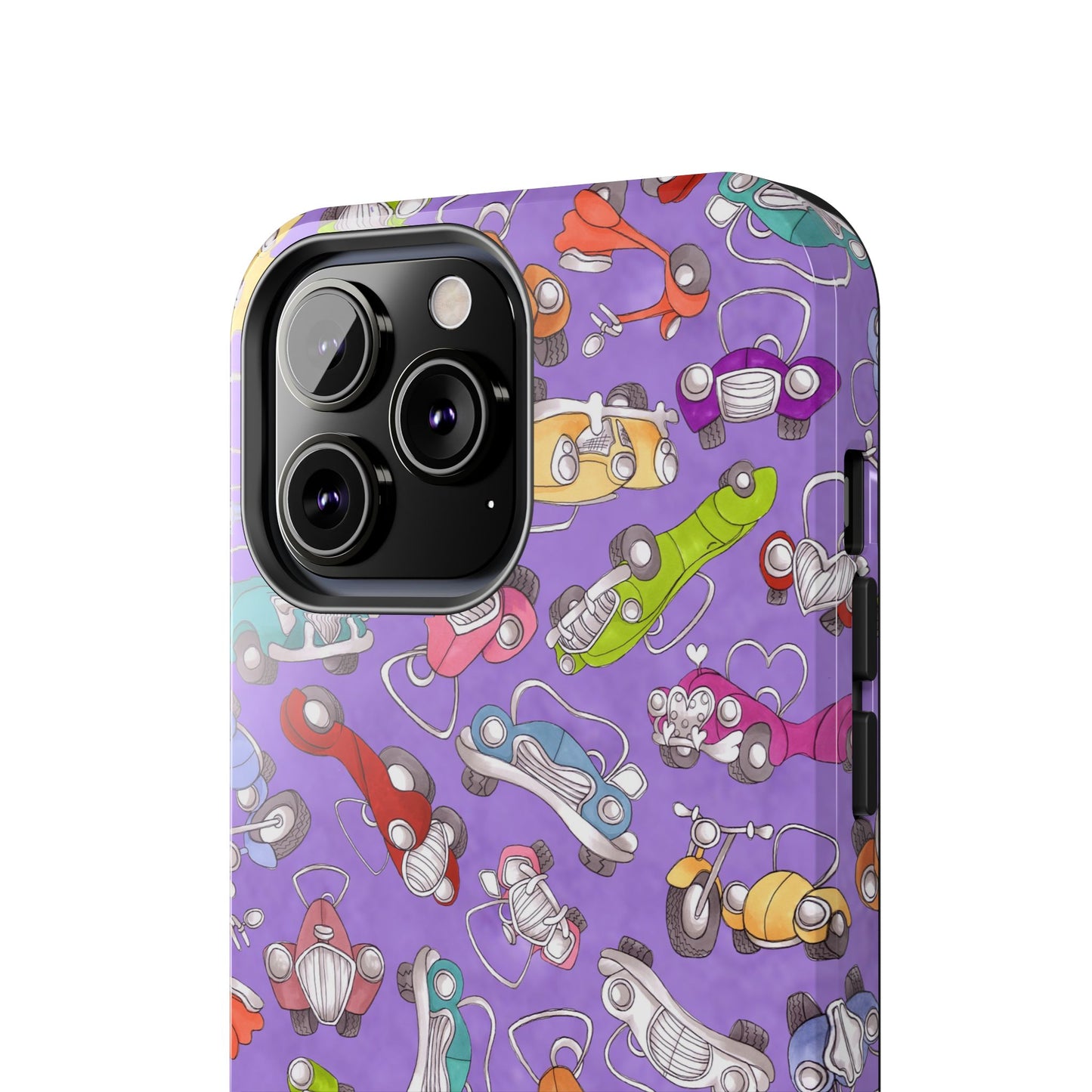 Pile Up Purple Phone Case