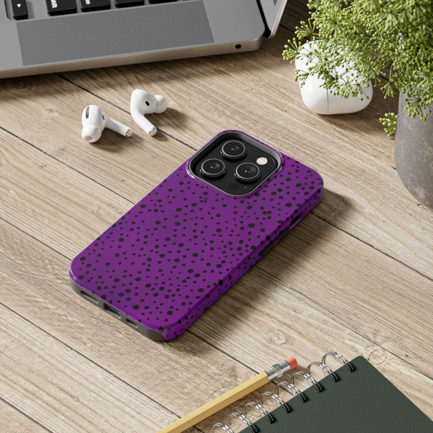 Pepper Dots Purple Phone Case