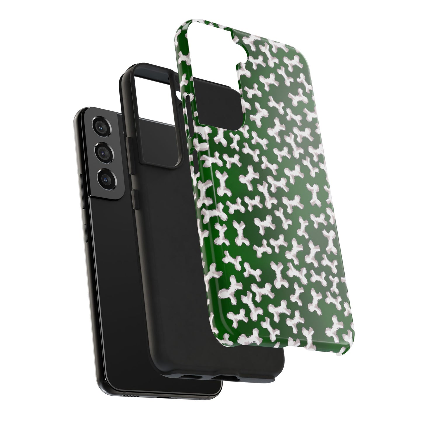 Bones a Lot Green Phone Case