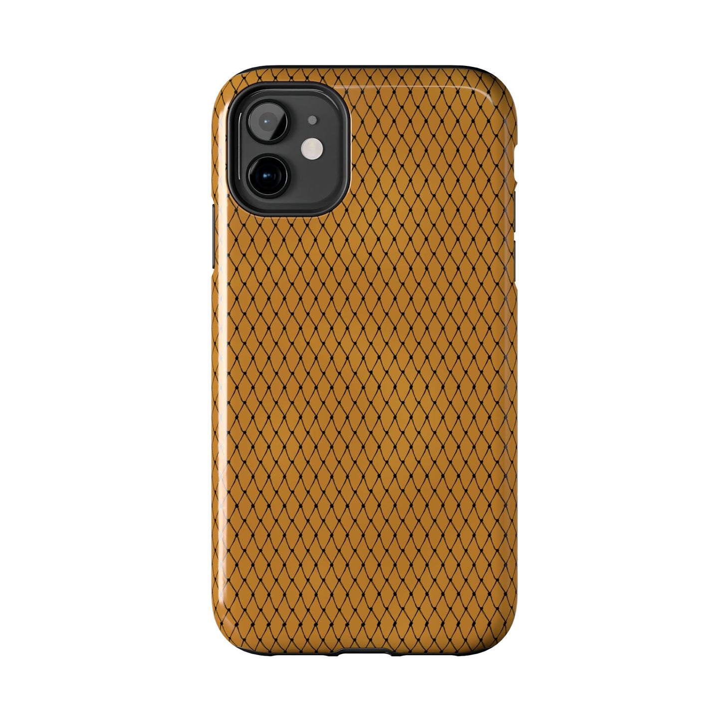Fishnet Gold Phone Case