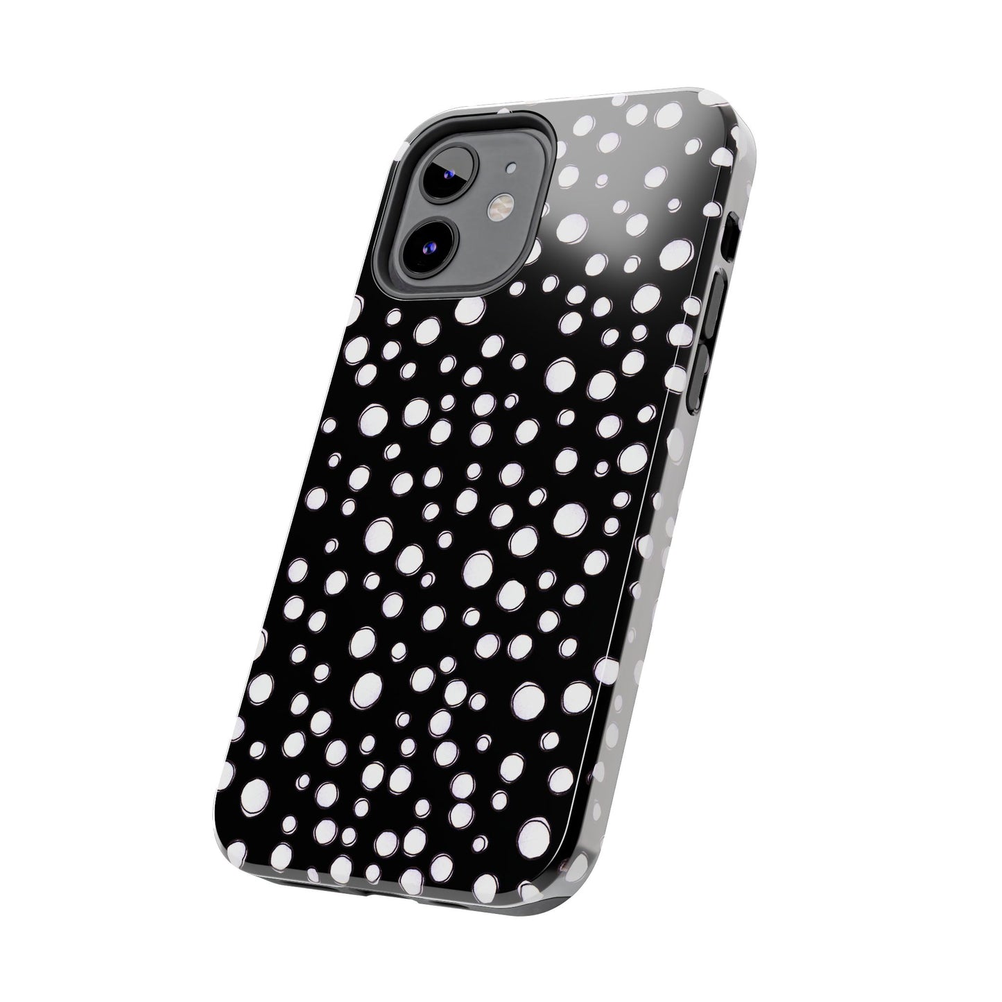 Pot Dots Black Phone Case