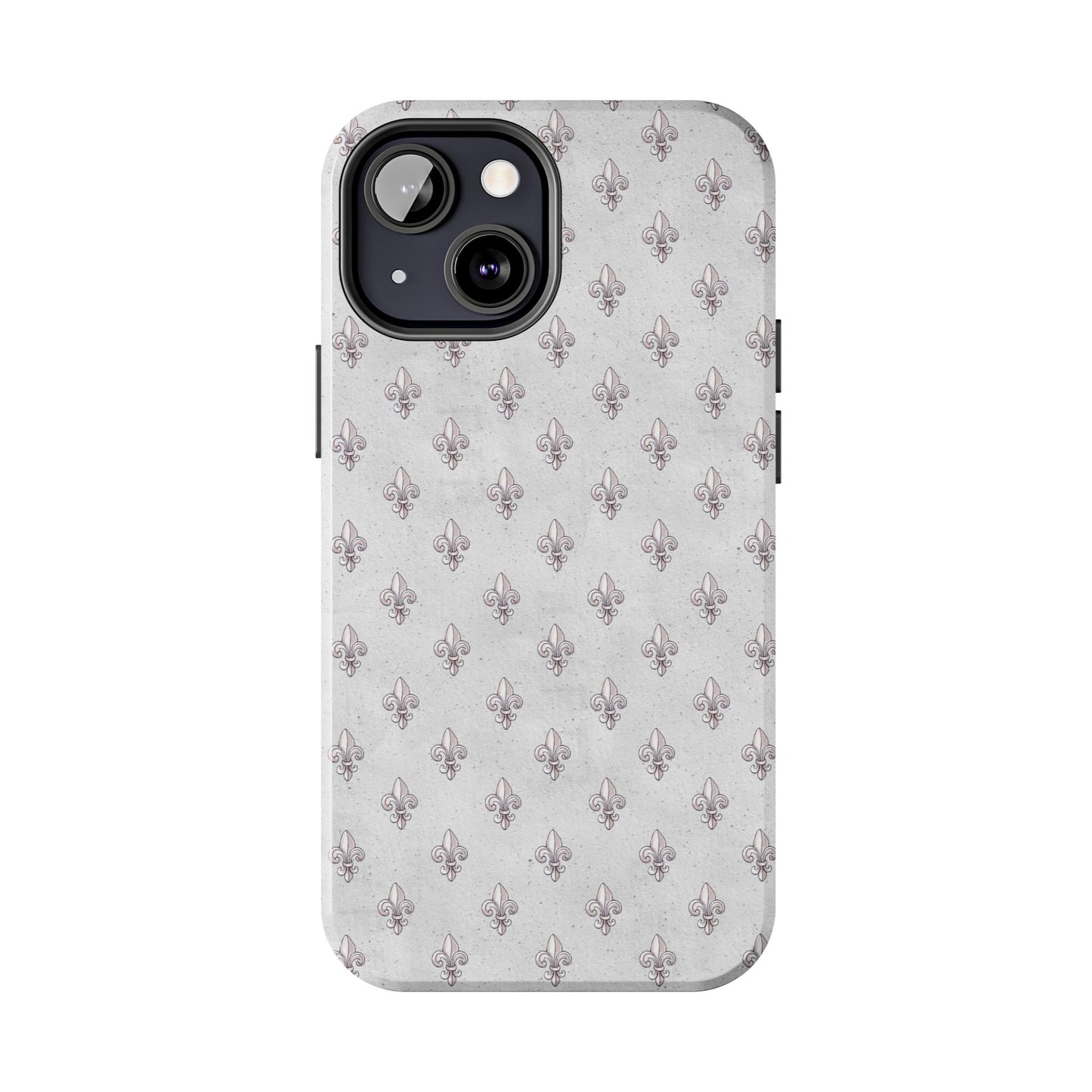 Fleurs Silver Phone Case