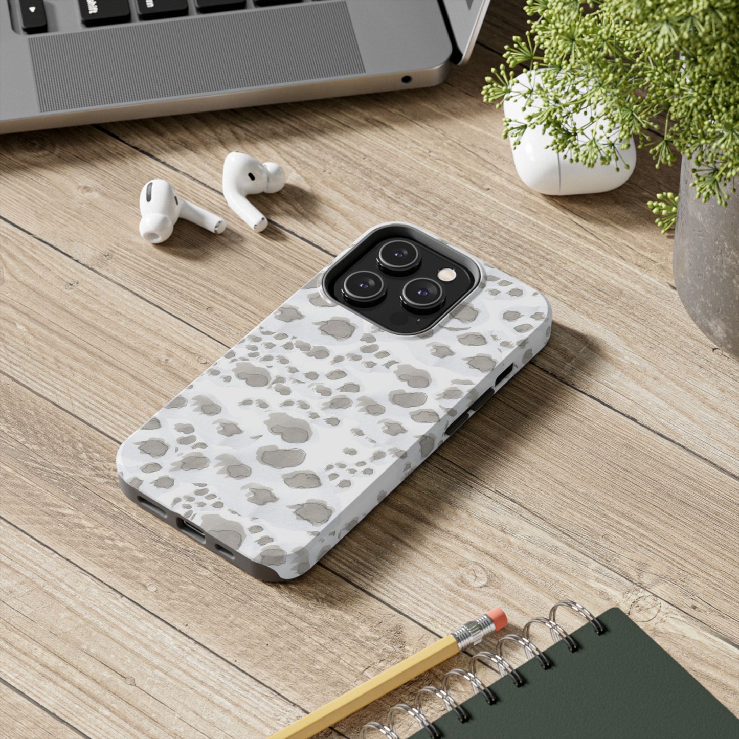 Snow Leopard Phone Case