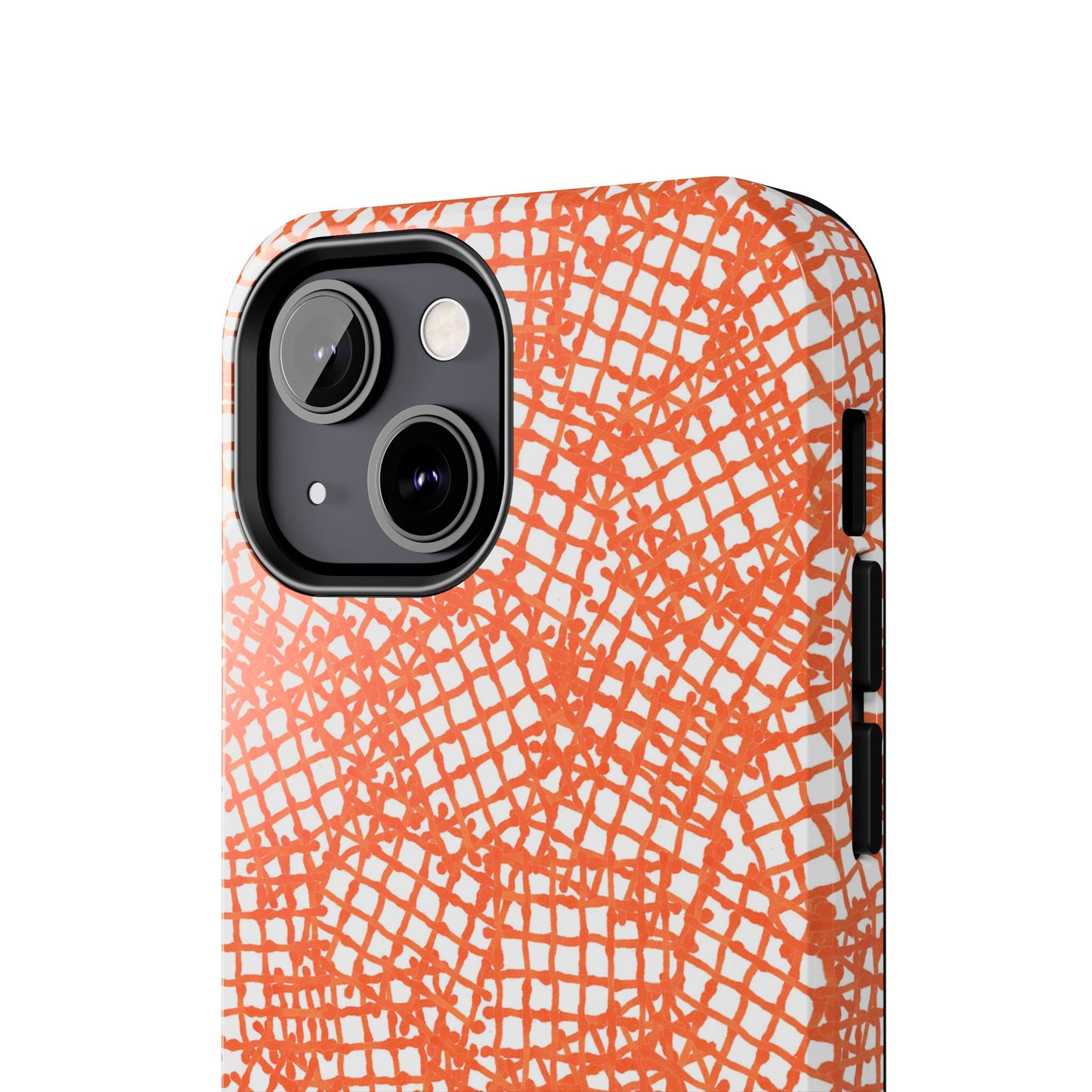 Random Waffle Orange Phone Case