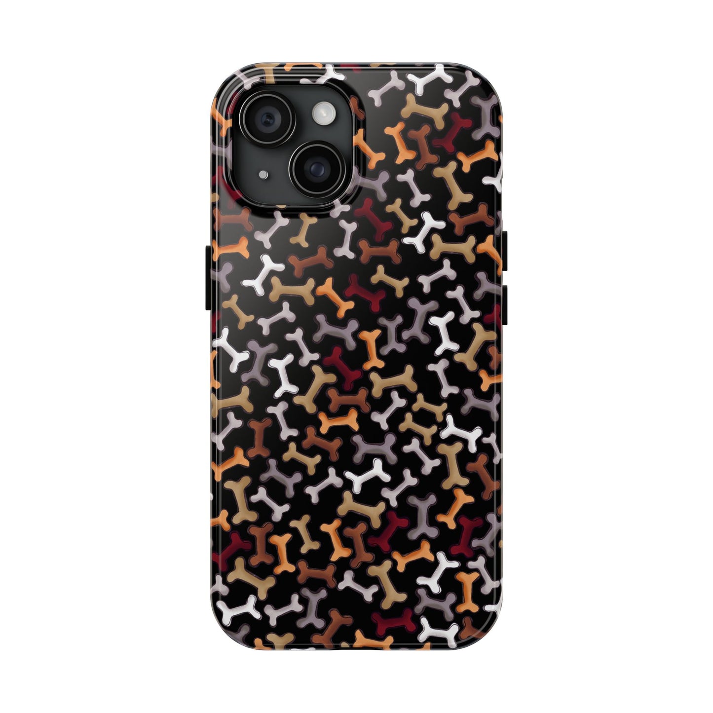 Dog Bones Black Phone Case