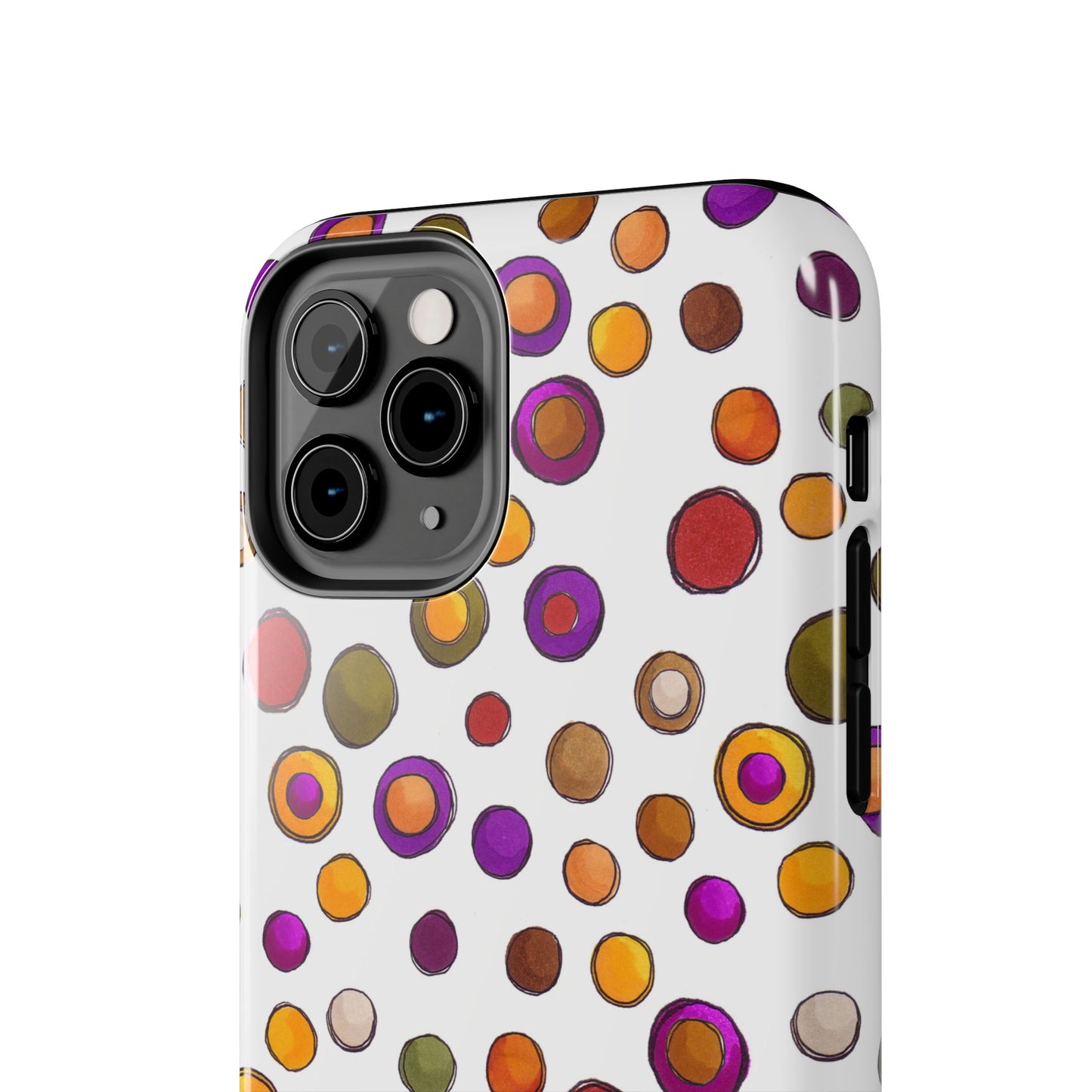 Sesame Dot White Phone Case