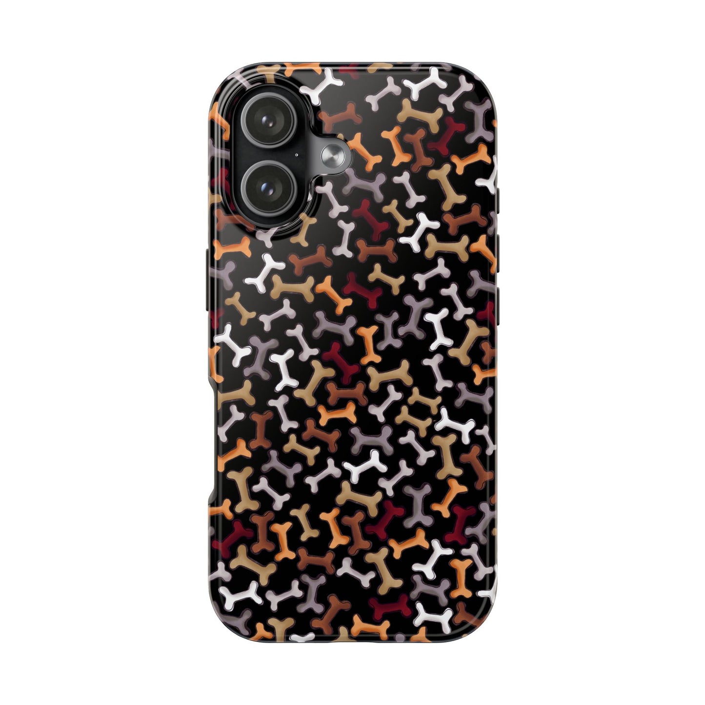 Dog Bones Black Phone Case