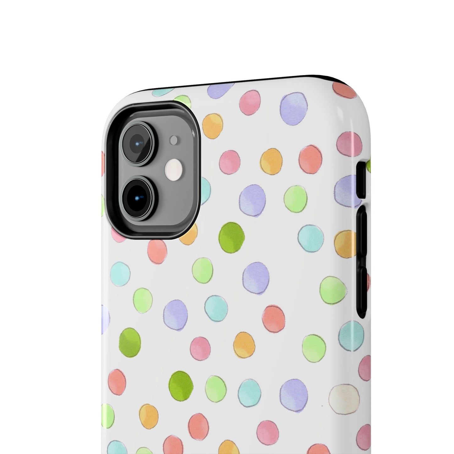 Happy Dots White Phone Case