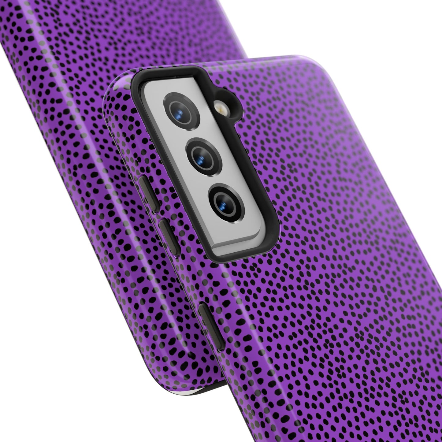 Gypsy Dots Purple / Black Phone Case