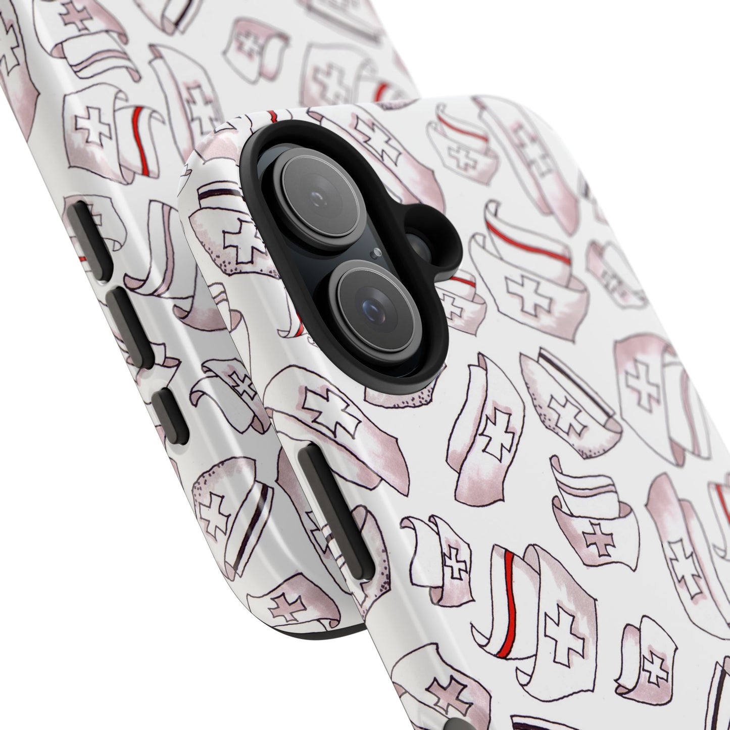 Happy Hats White Phone Case