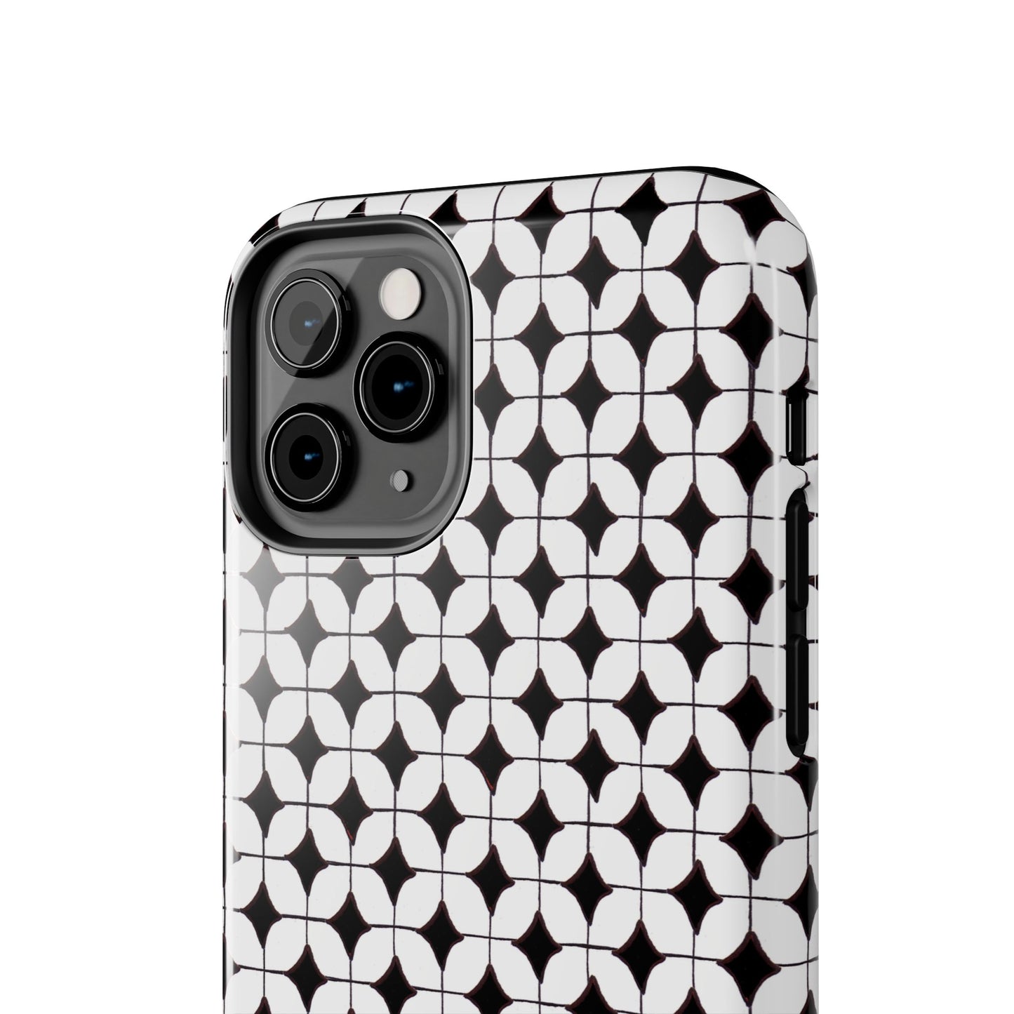 Tile-ish Black Phone Case