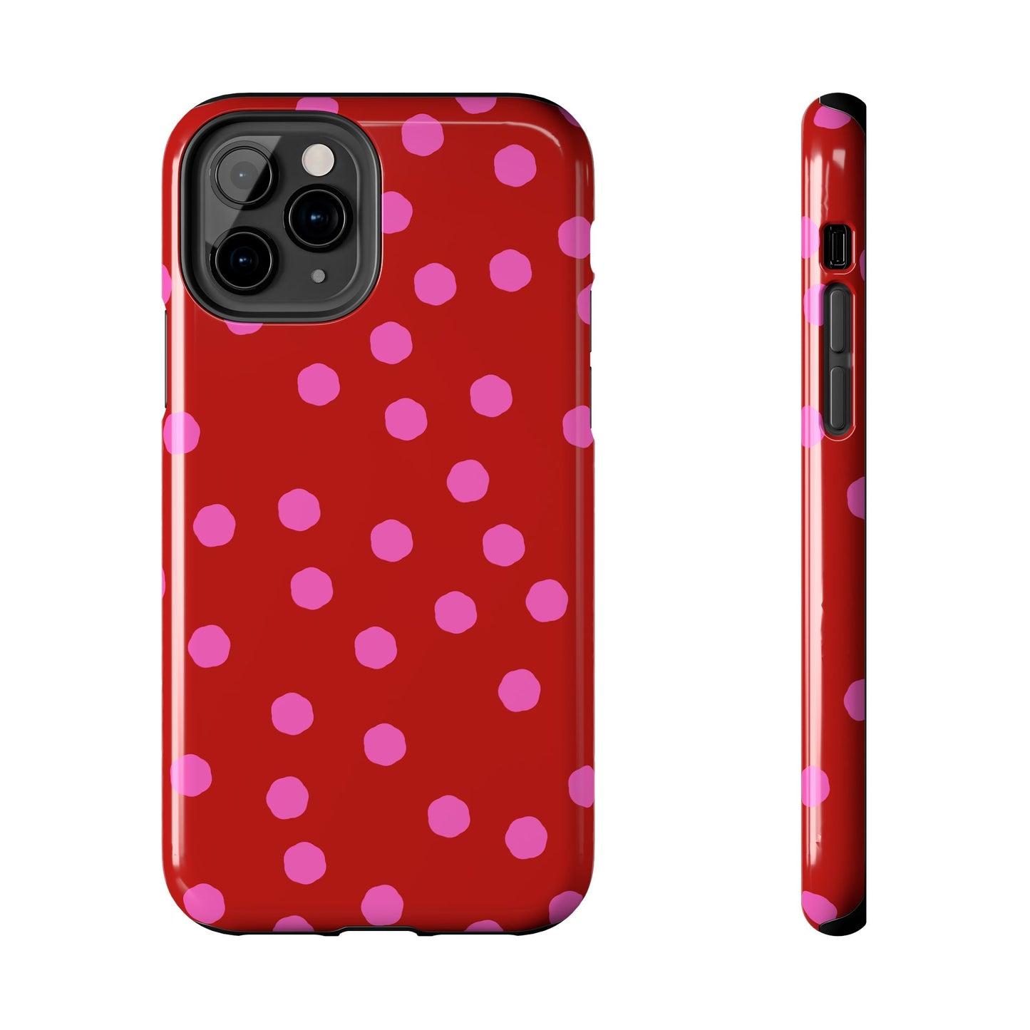 Jumbo Dots Red / Pink Phone Case
