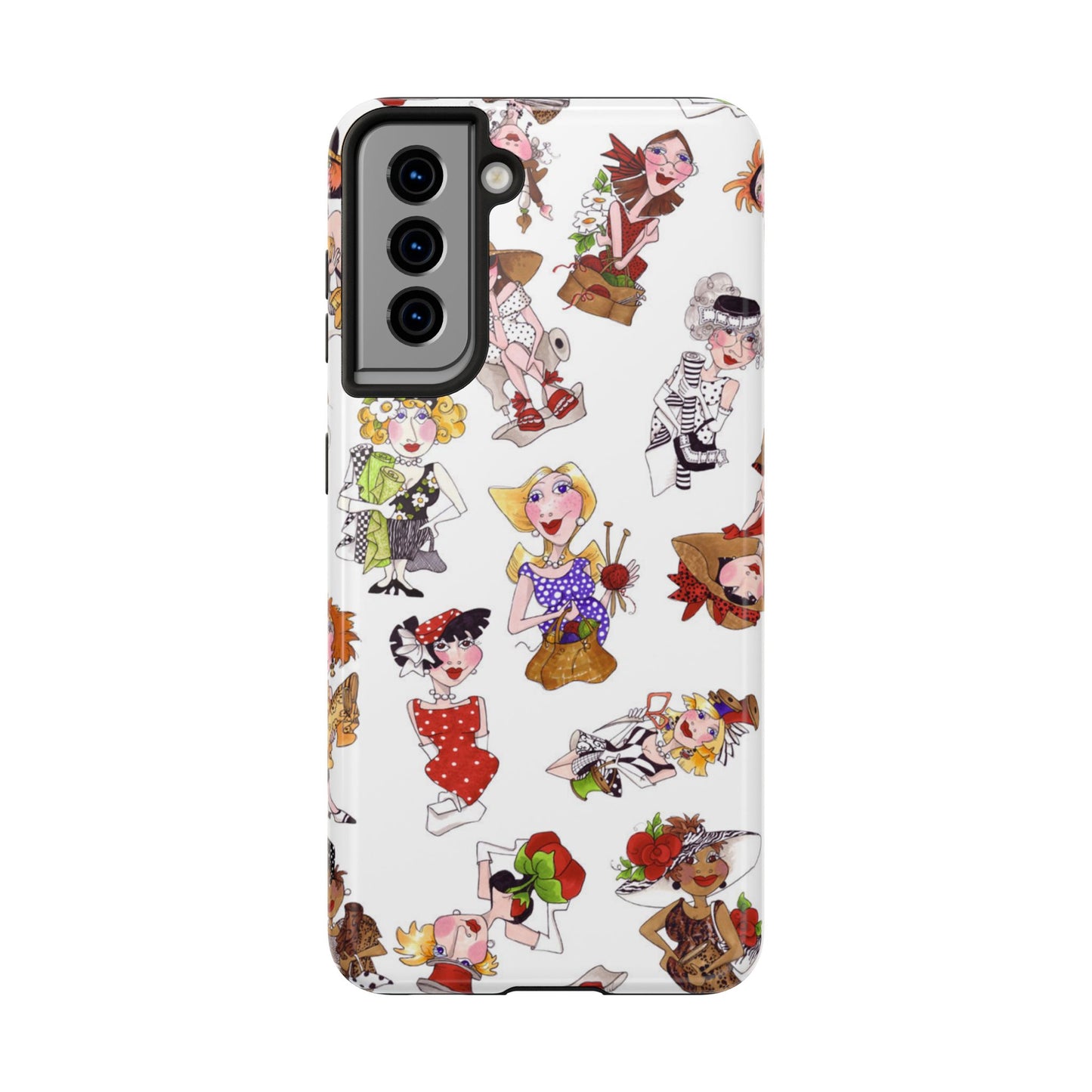 Creative Toss White Phone Case