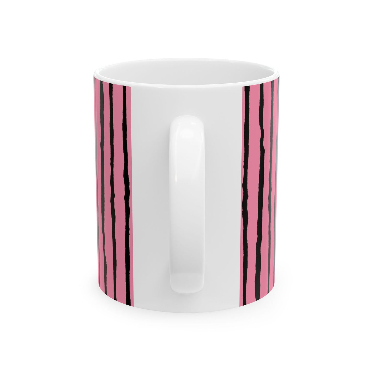 Sorta Stripe Pink / Black Cup