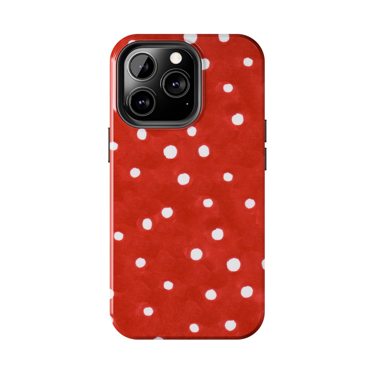 Dots Red Phone Case