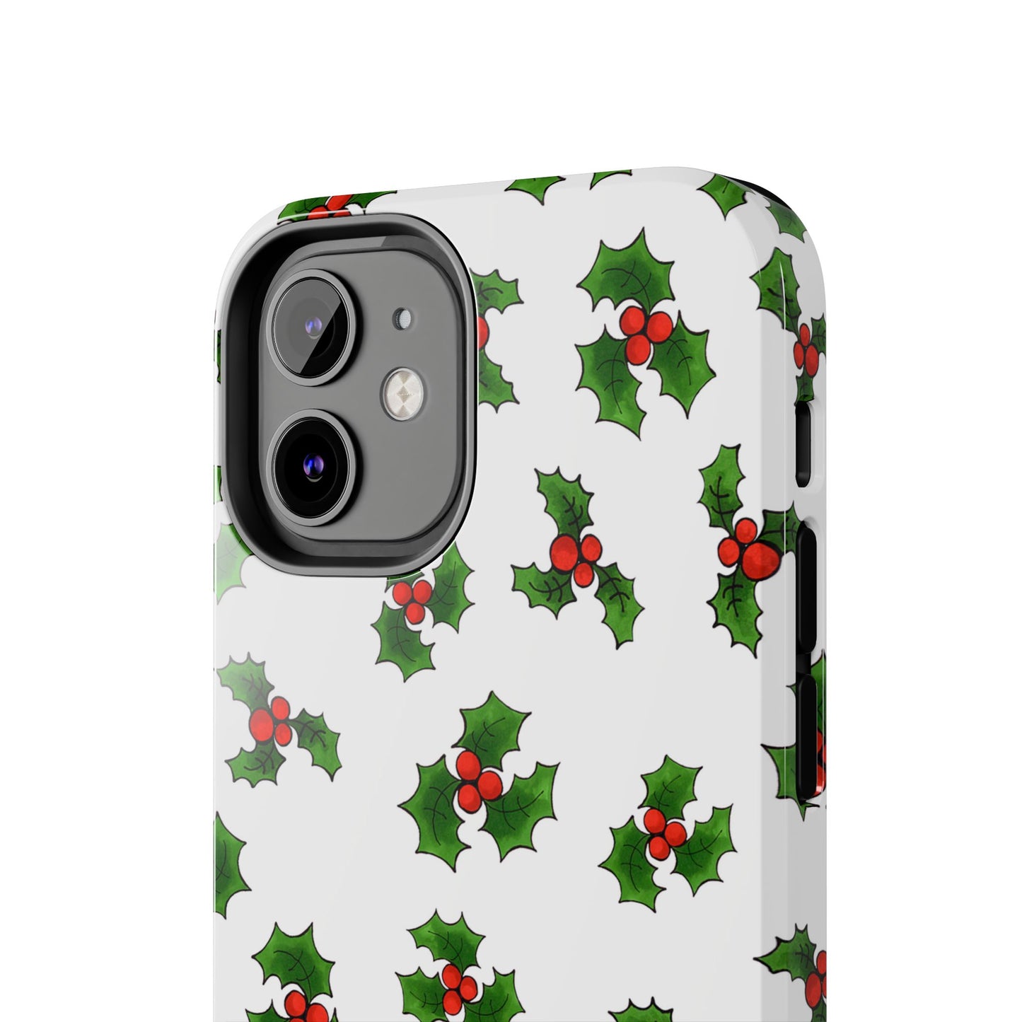 Lotsa Holly White Phone Case