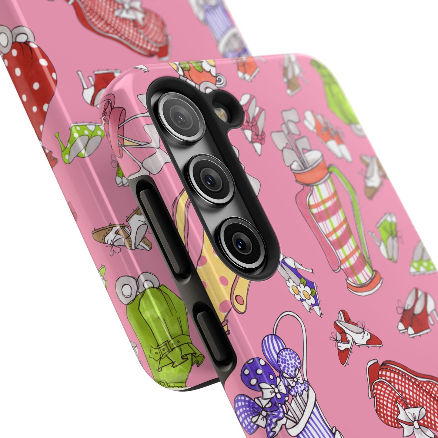 Bags & Shoes Pink Phone Case