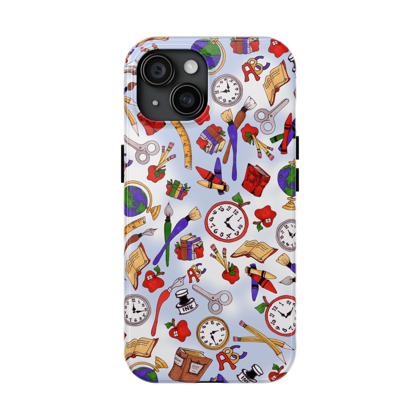 School Stuff Blue Sky Phone Case