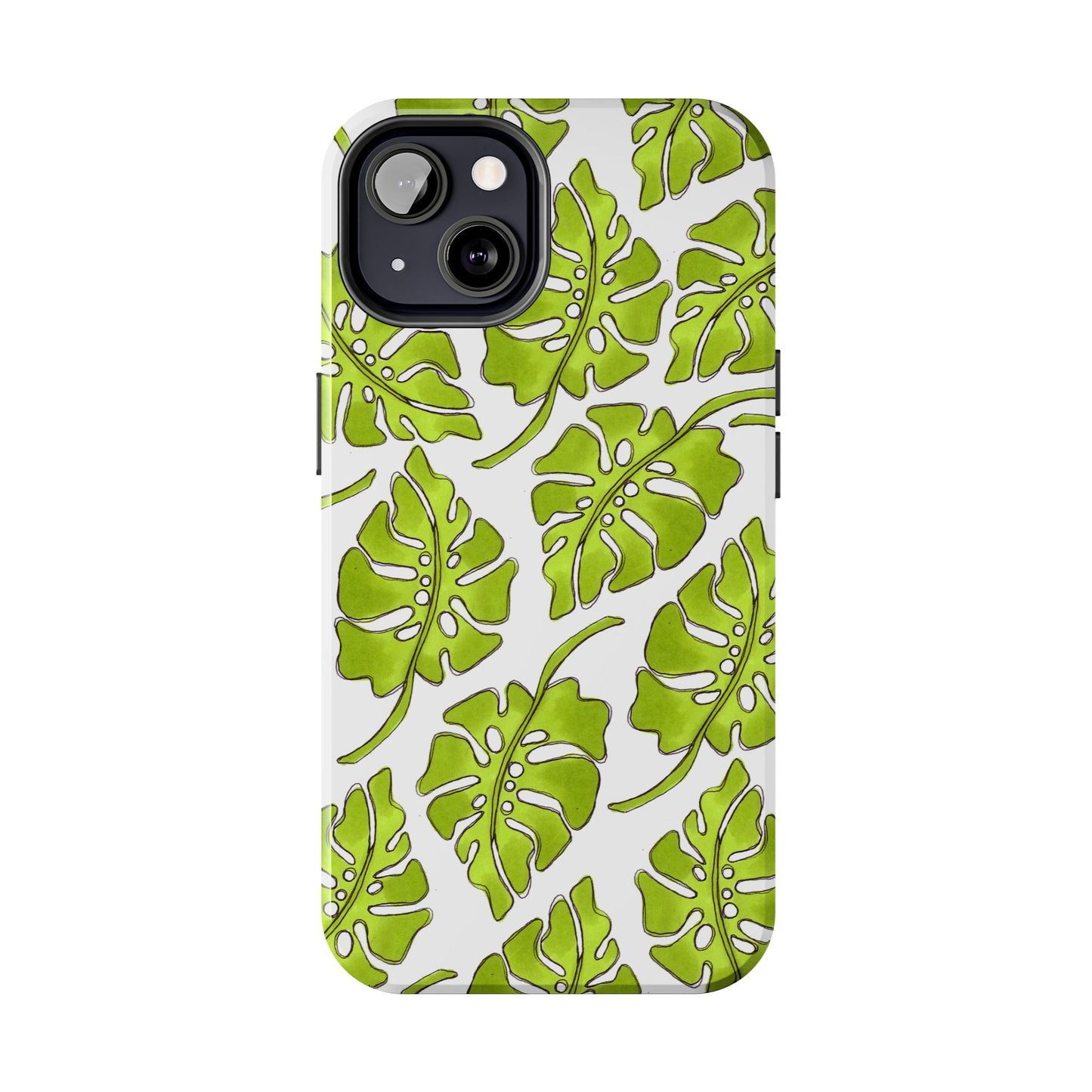 Big Leaf White Phone Case