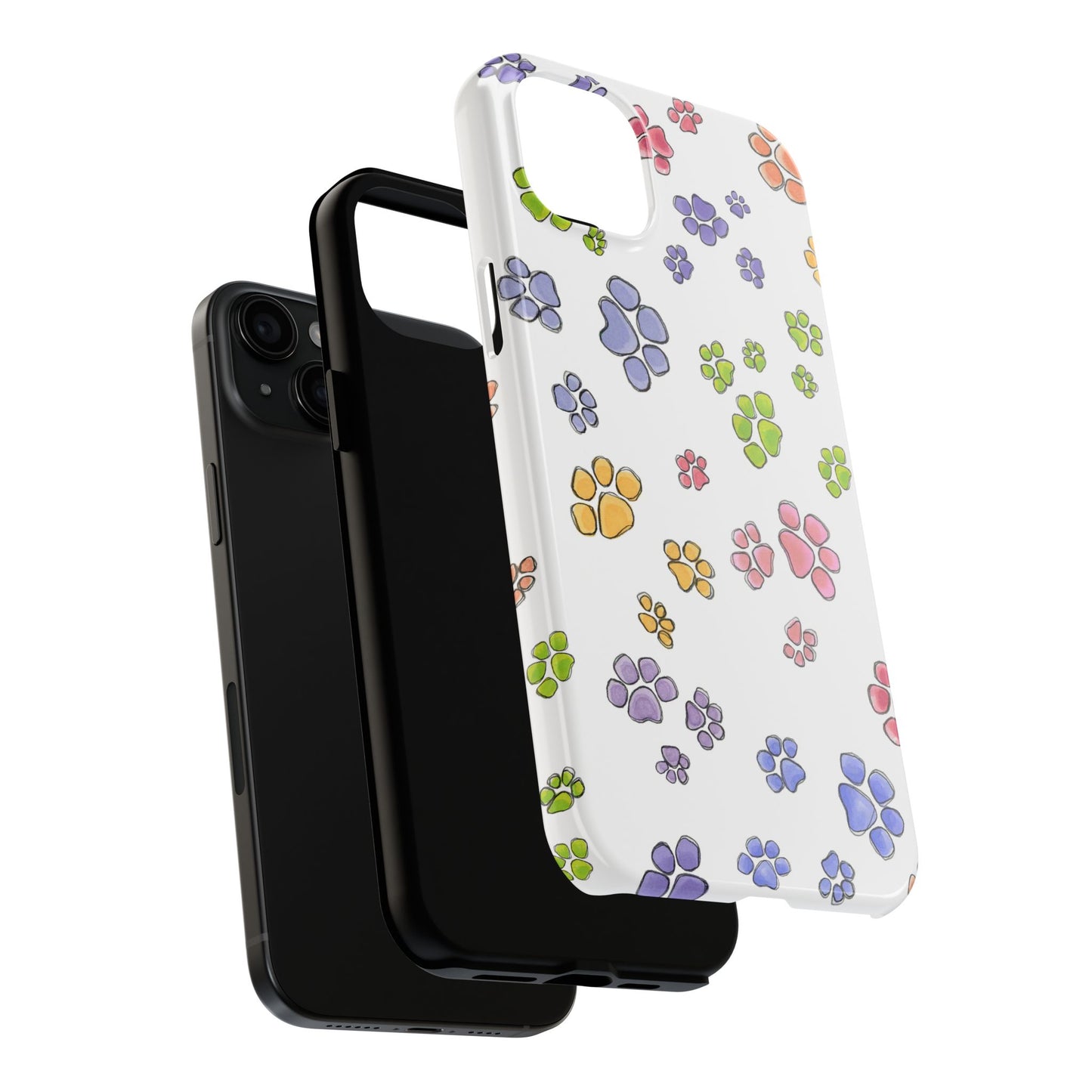 Pastel Paws Phone Case