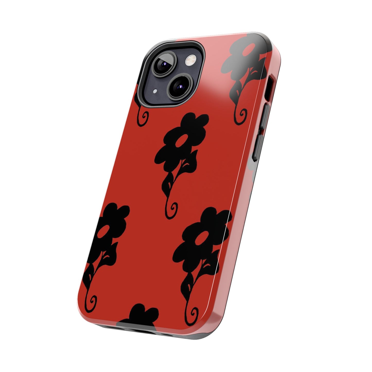 Daring Daisy Red Phone Case