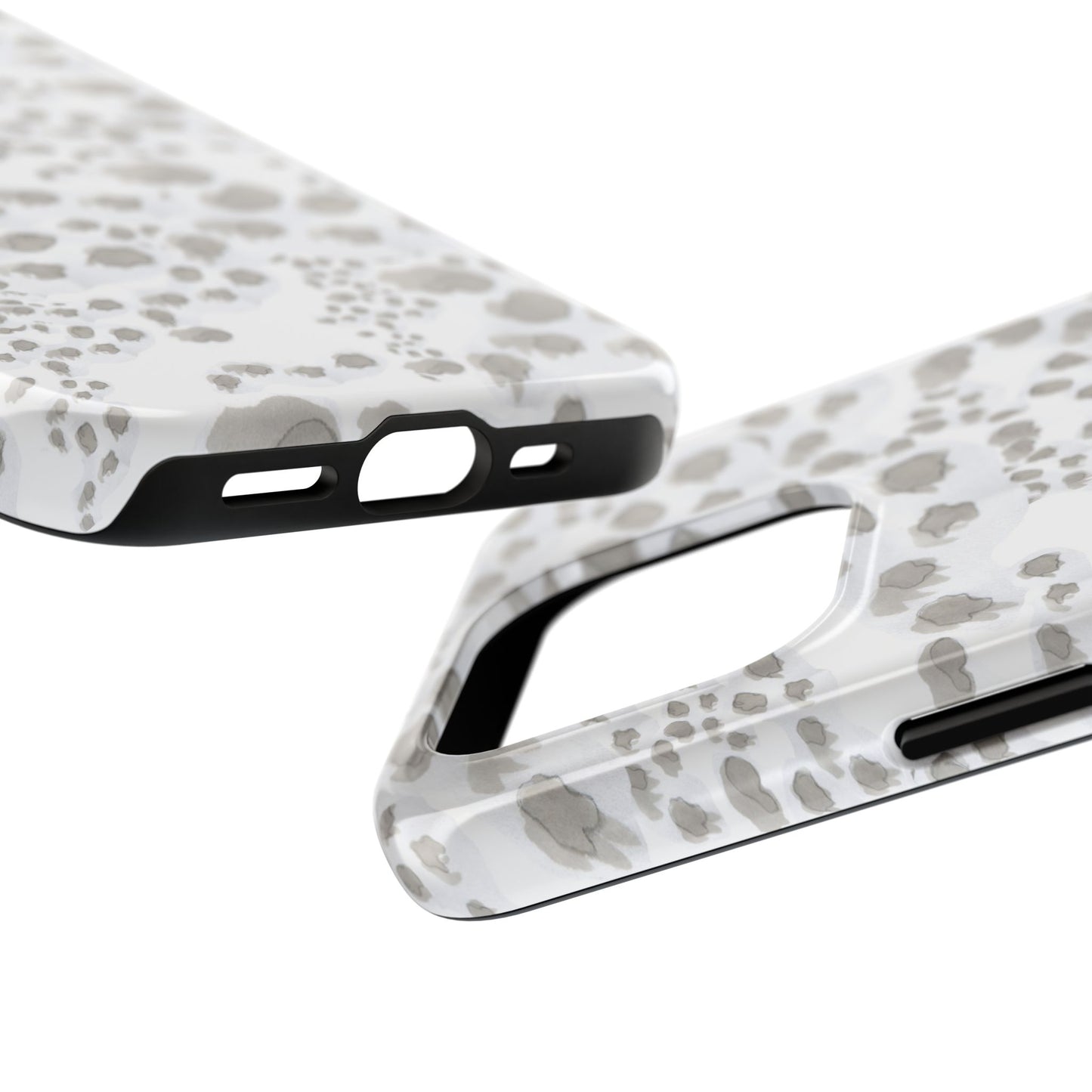 Kitty Dots White Phone Case