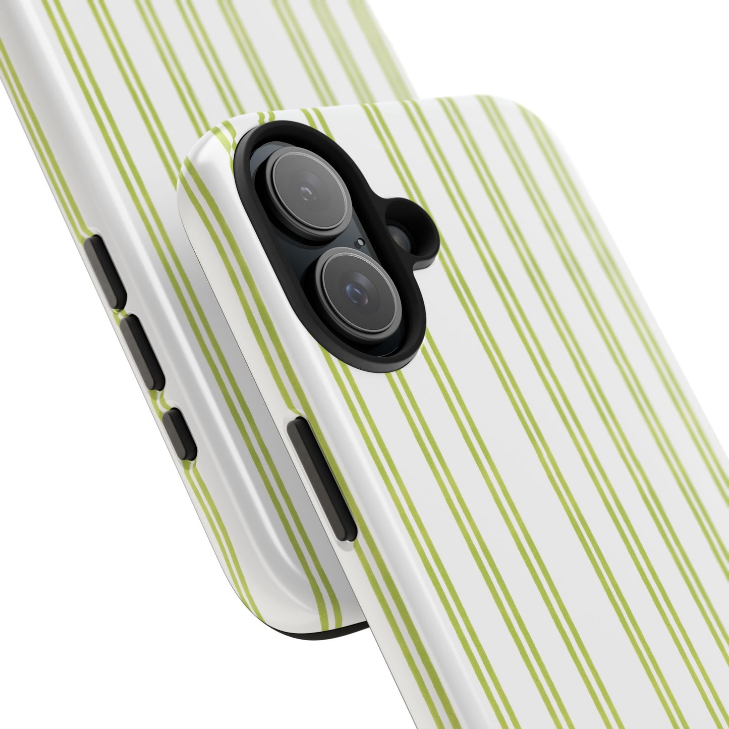 Green Double Stripe Phone Case