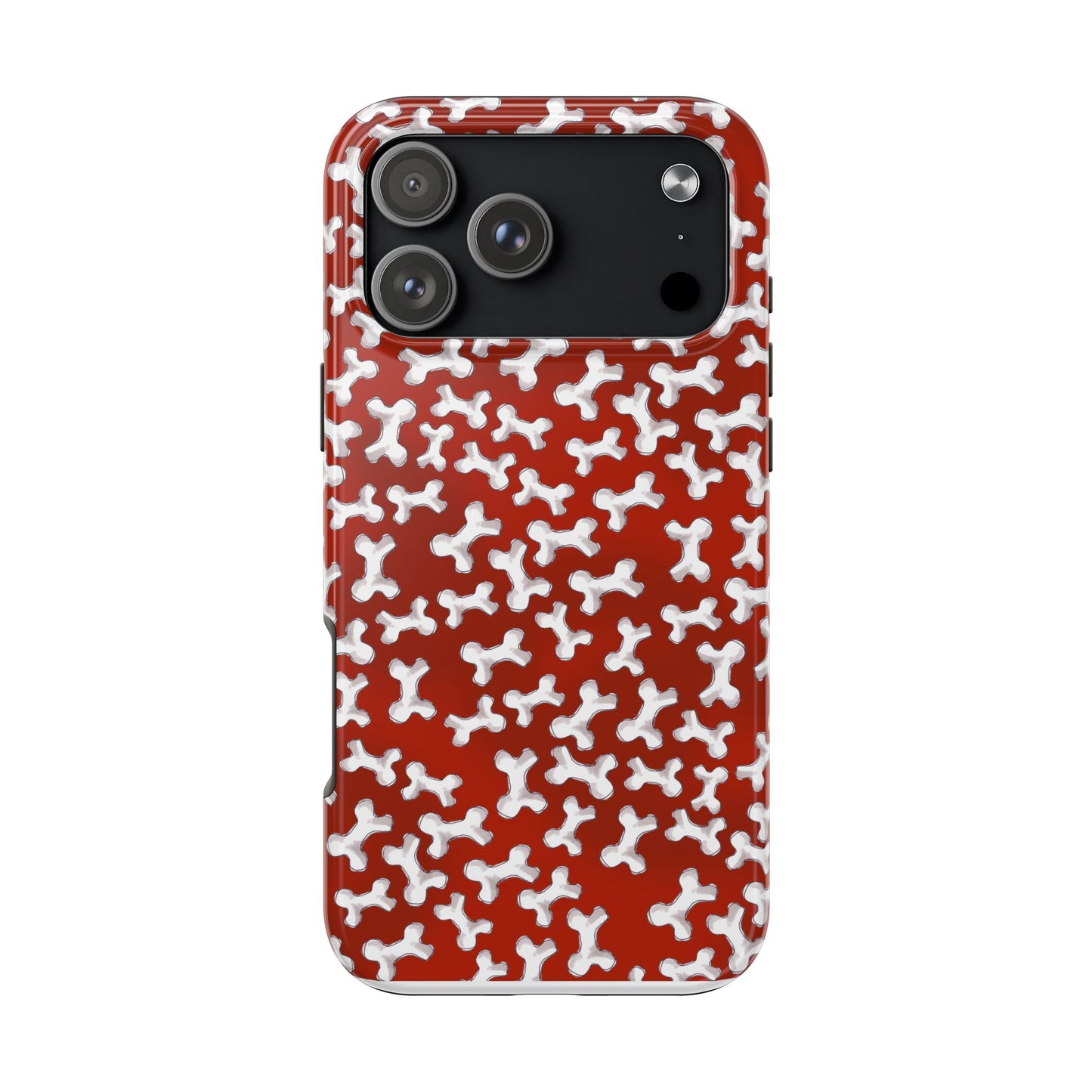 Bones a Lot Red Phone Case