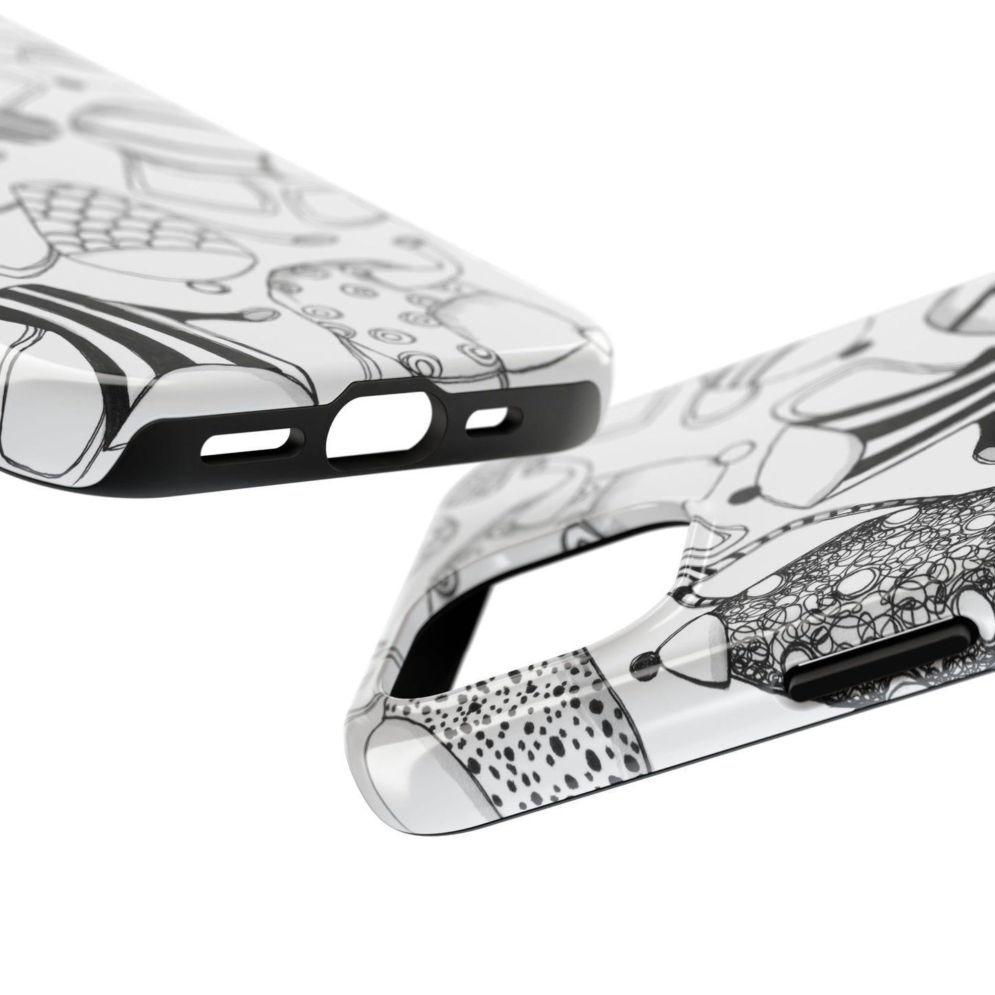 Coffee, Tea Anyone? White Phone Case