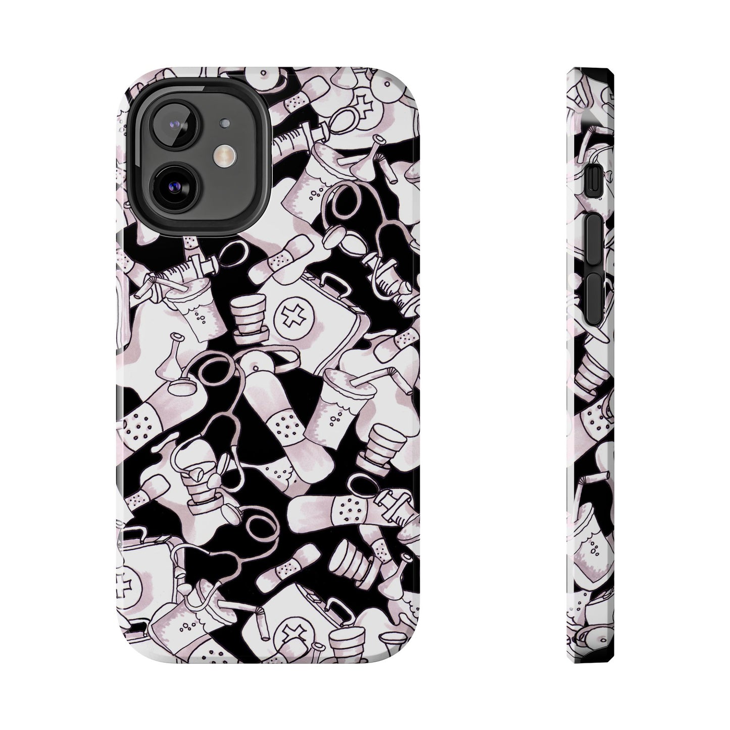Med Stuff Black Phone Case
