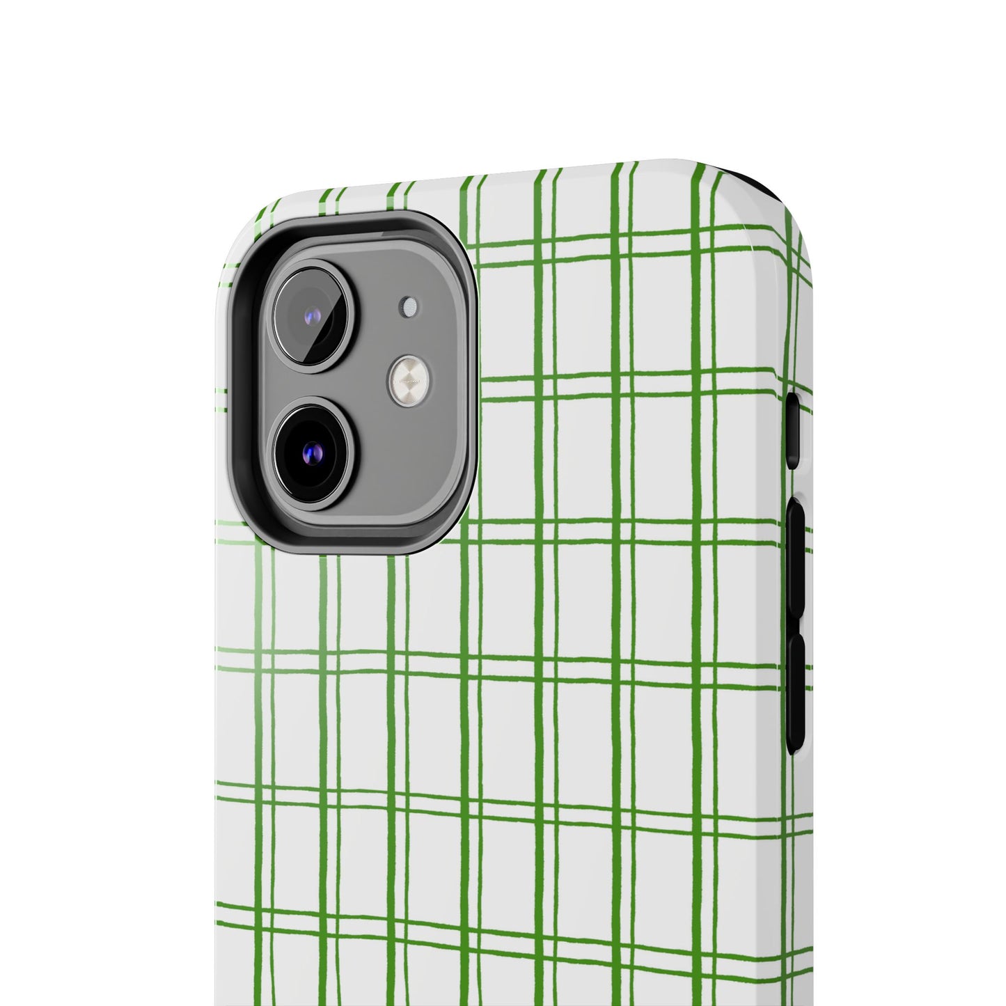 Kitchen Plaid White / Green Phone Case