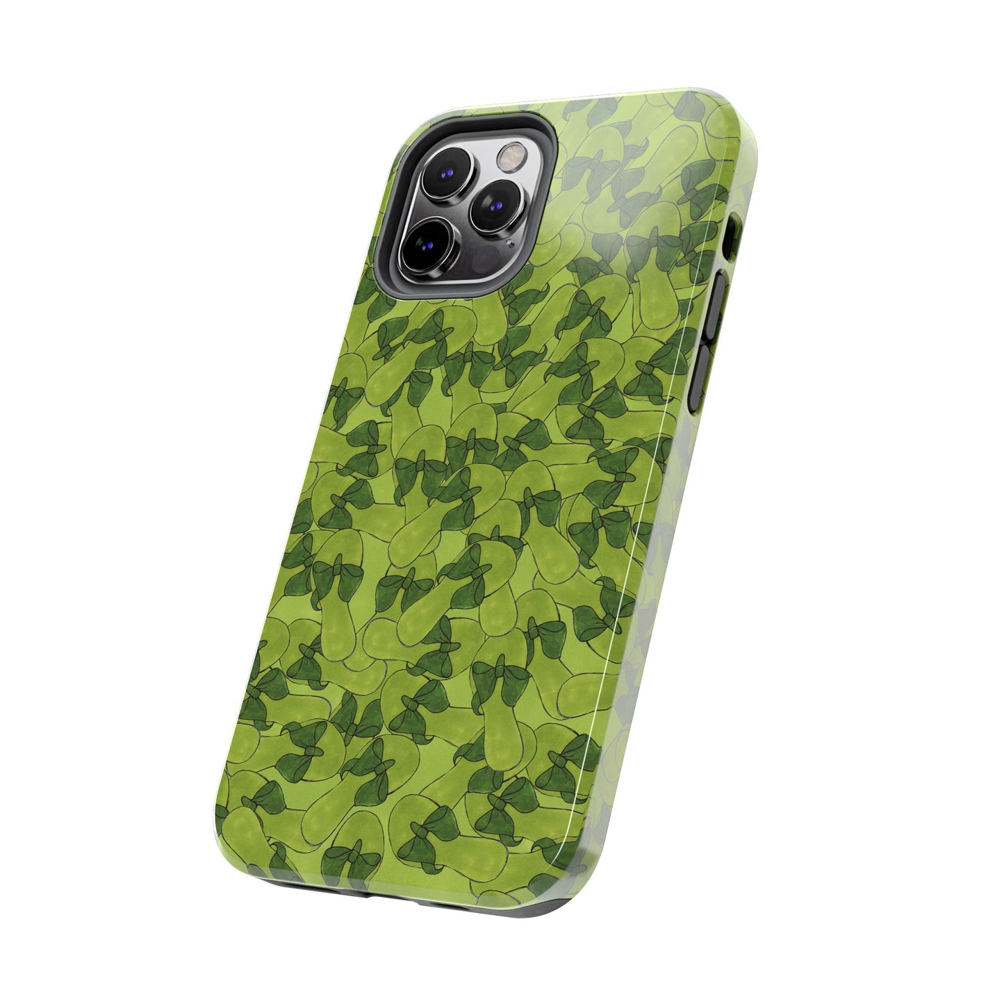 Green Flip Flops Phone Case
