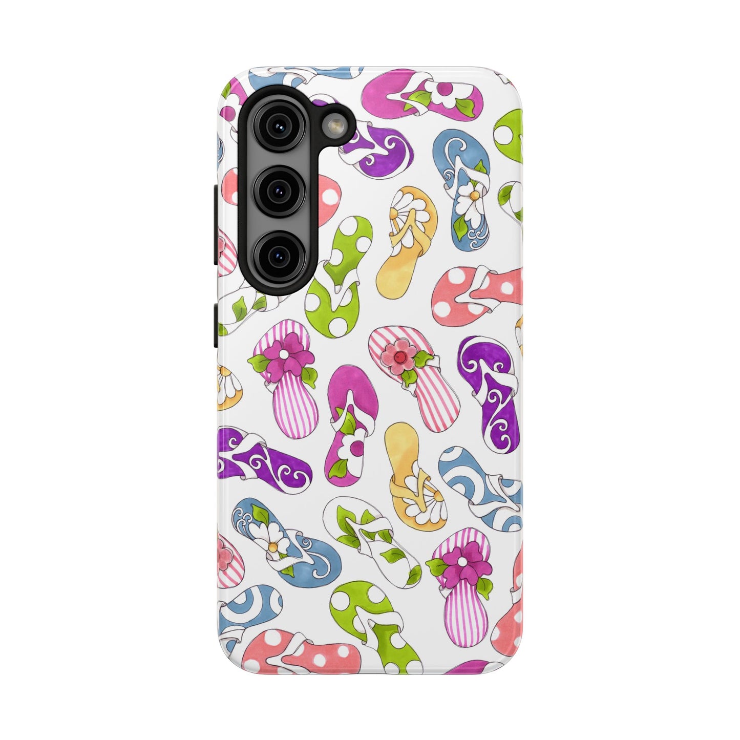 Flip Flops White Phone Case