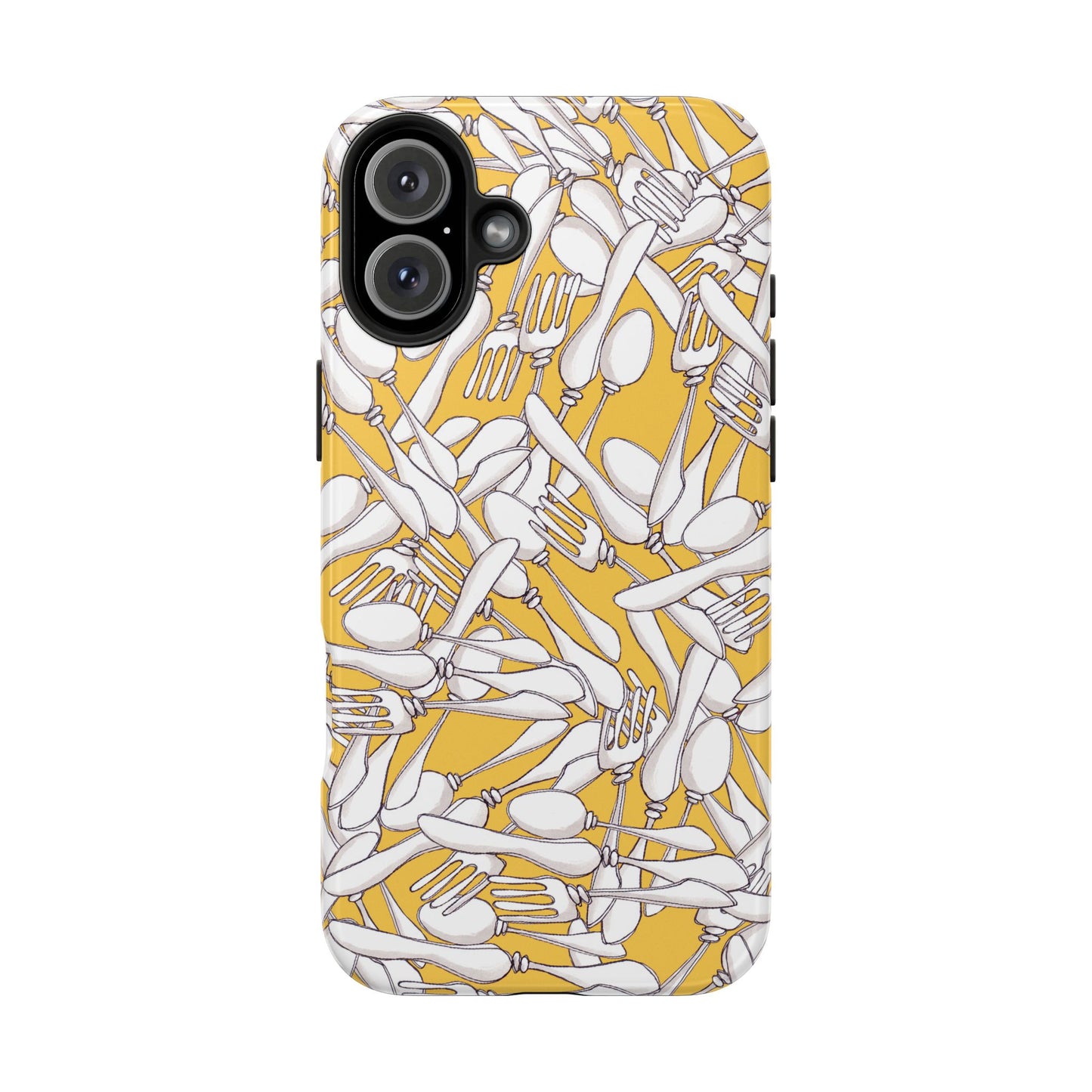 Silverware Wars Yellow Phone Case