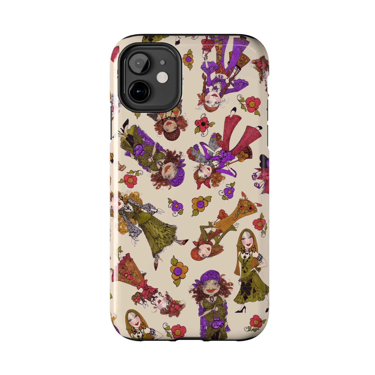 Tossed Gypsies Muslin Phone Case