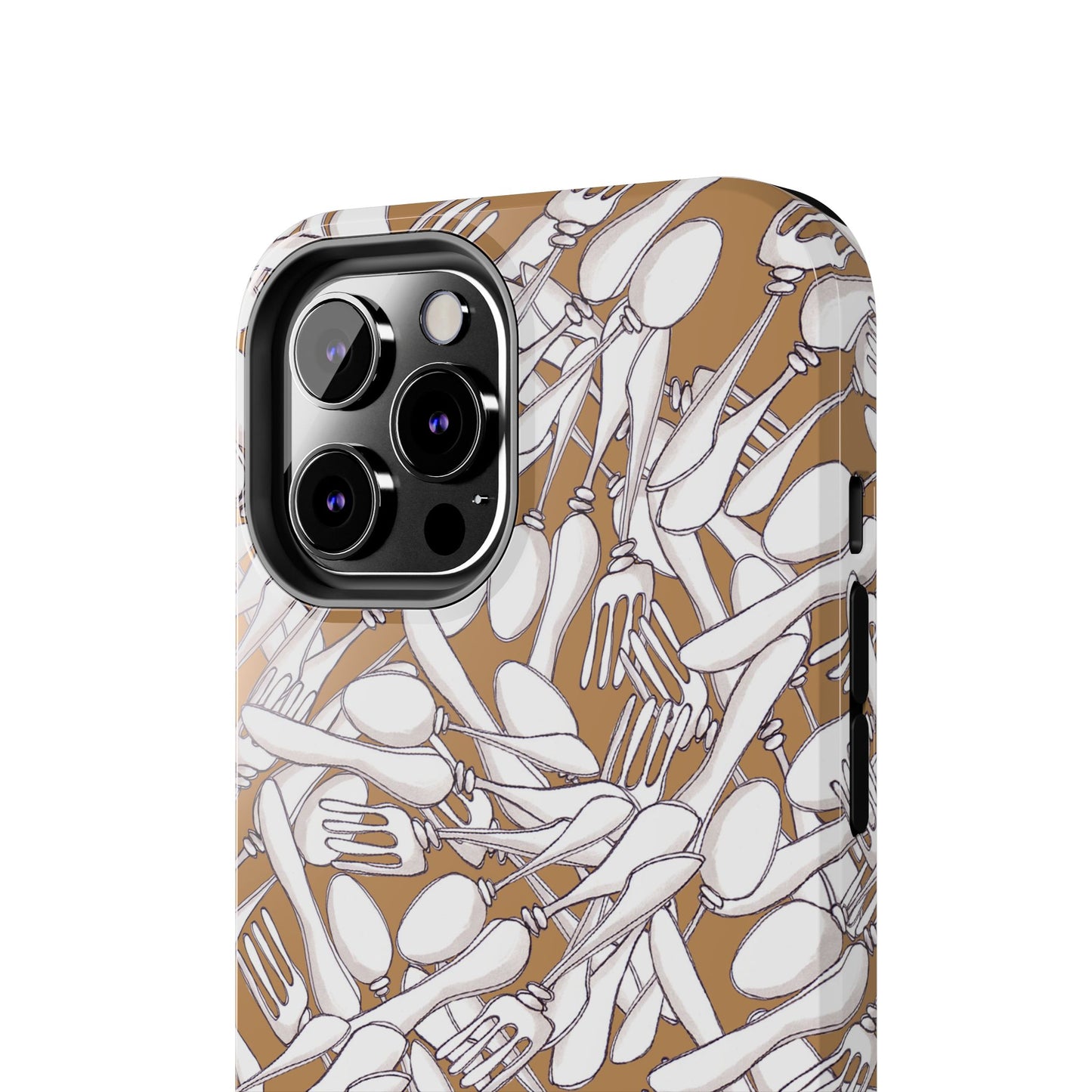 Silverware Wars Brown Phone Case