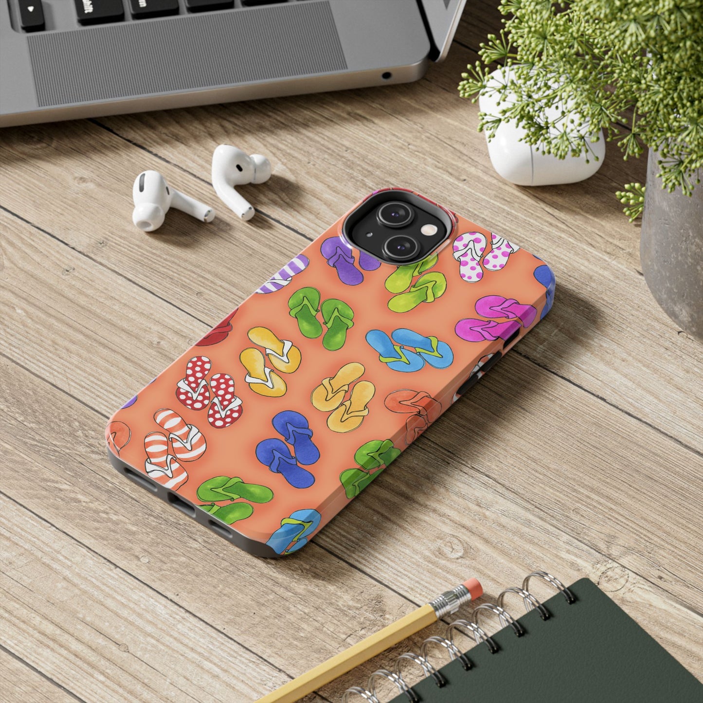 Fun Flops Orange Phone Case