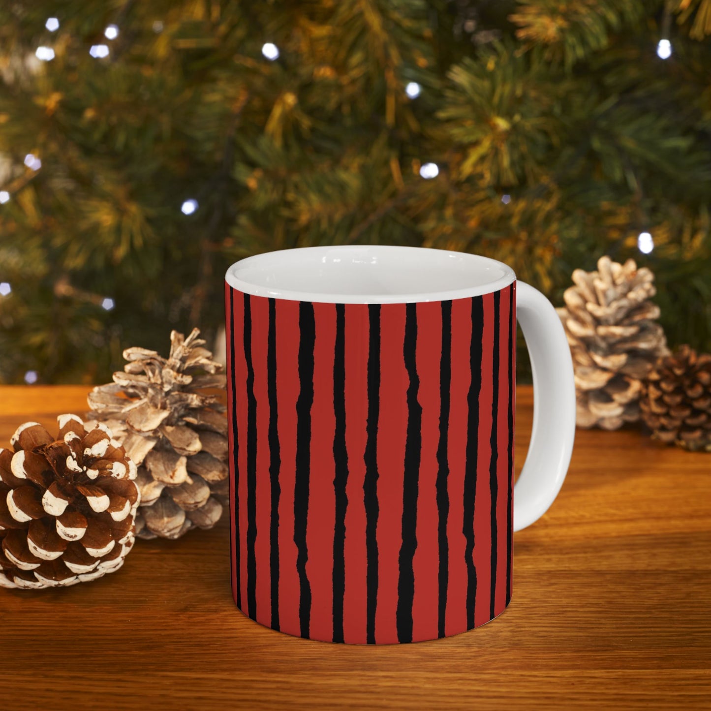 Sorta Stripe Red / Black Cup