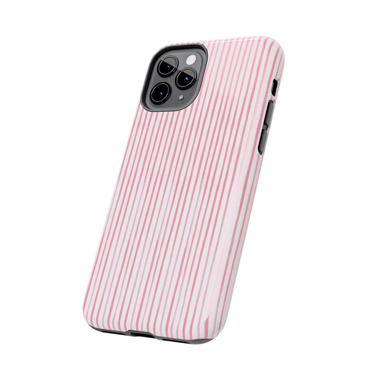 Candy Stripe White / Pink Phone Case