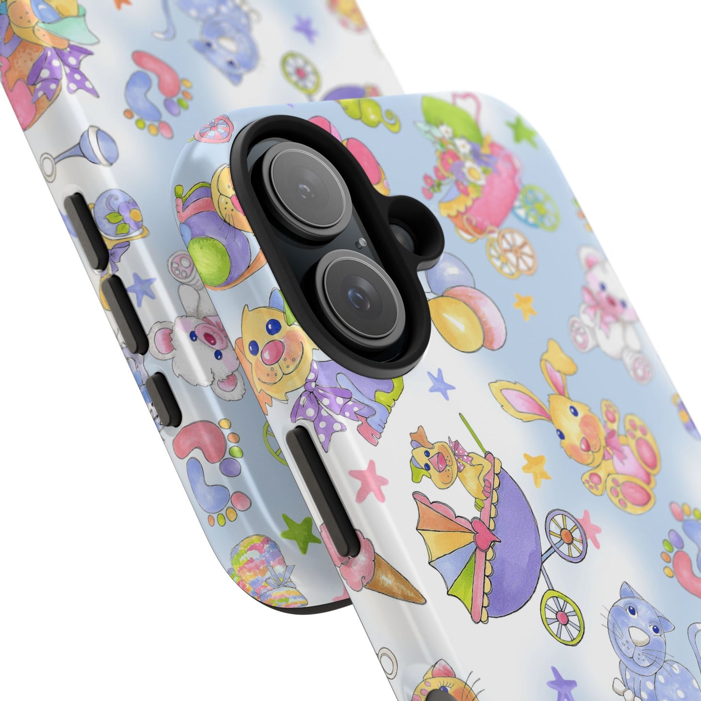 Busy Baby Blue Sky Phone Case