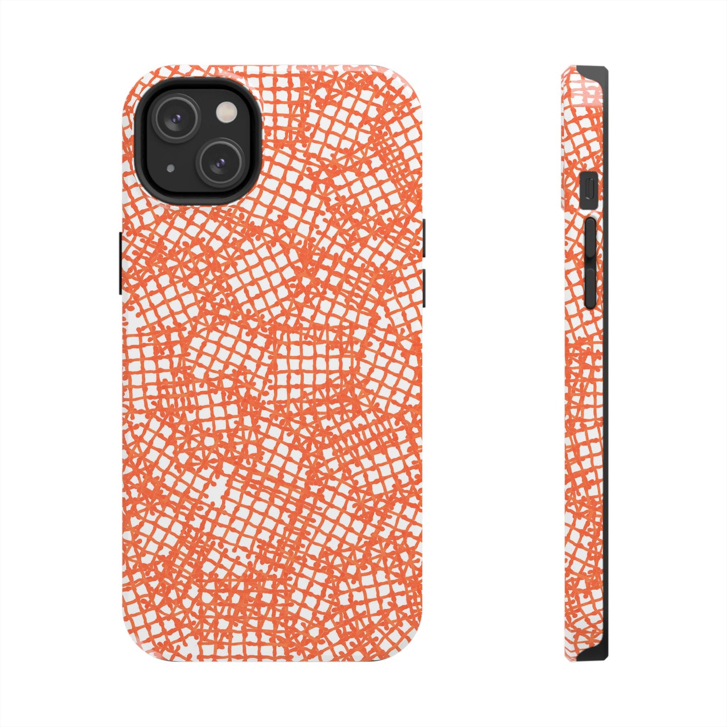 Random Waffle Orange Phone Case