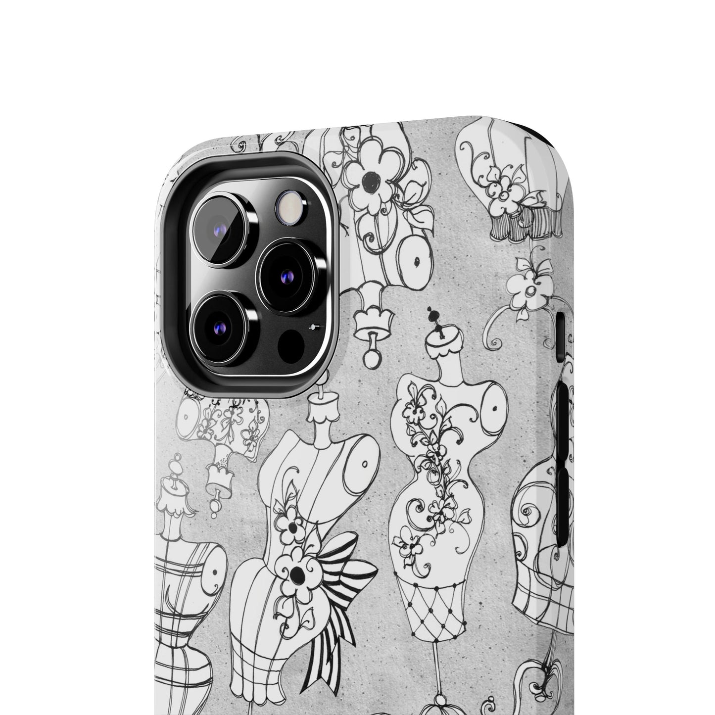 Mannequineque Silver Phone Case