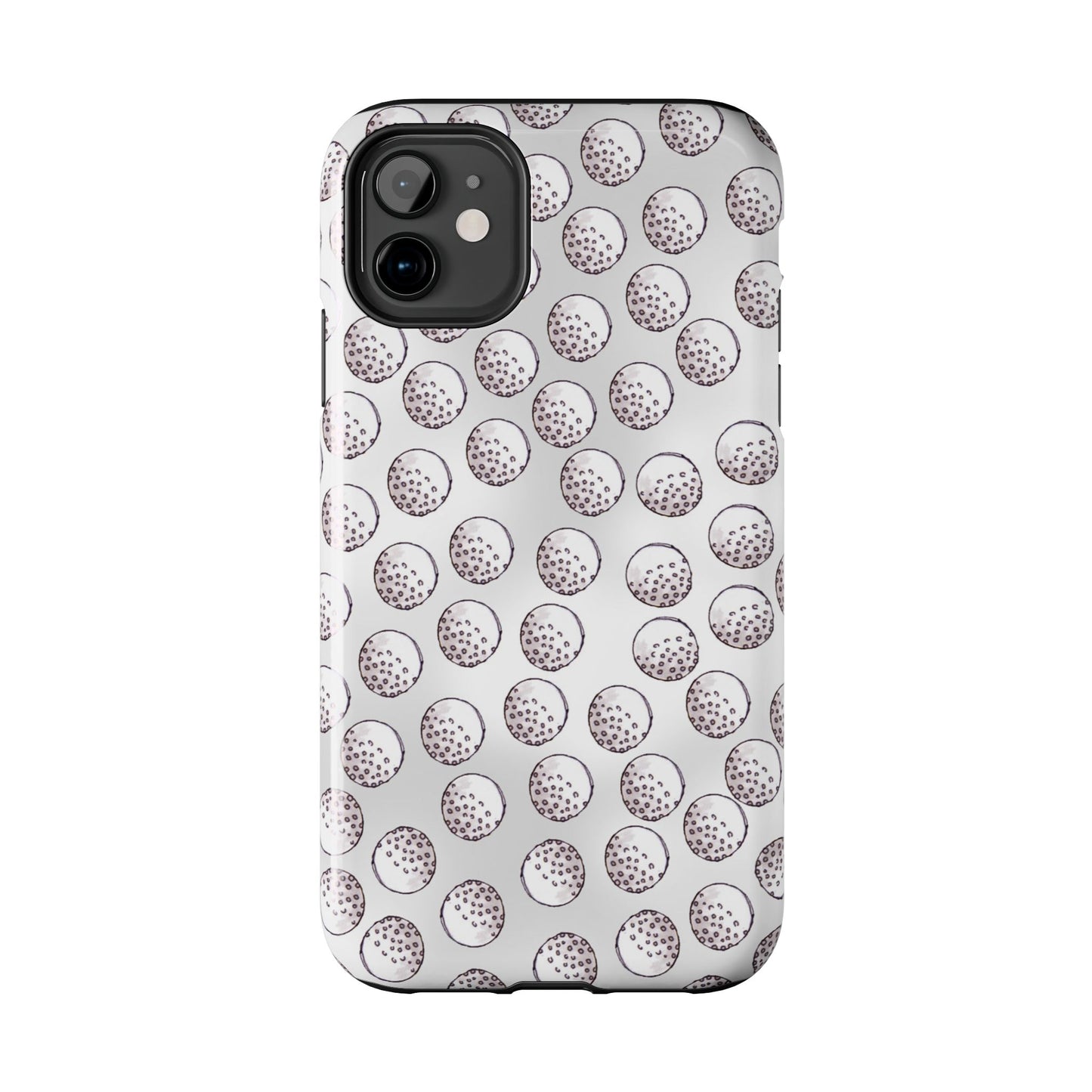 Ball Dots Gray Phone Case