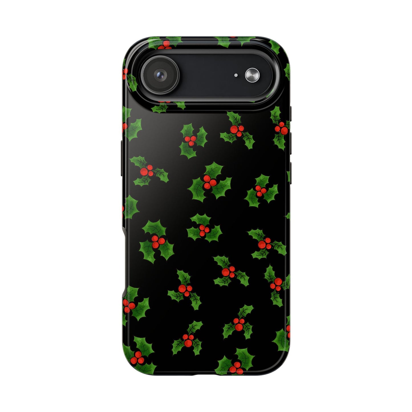 Lotsa Holly Black Phone Case