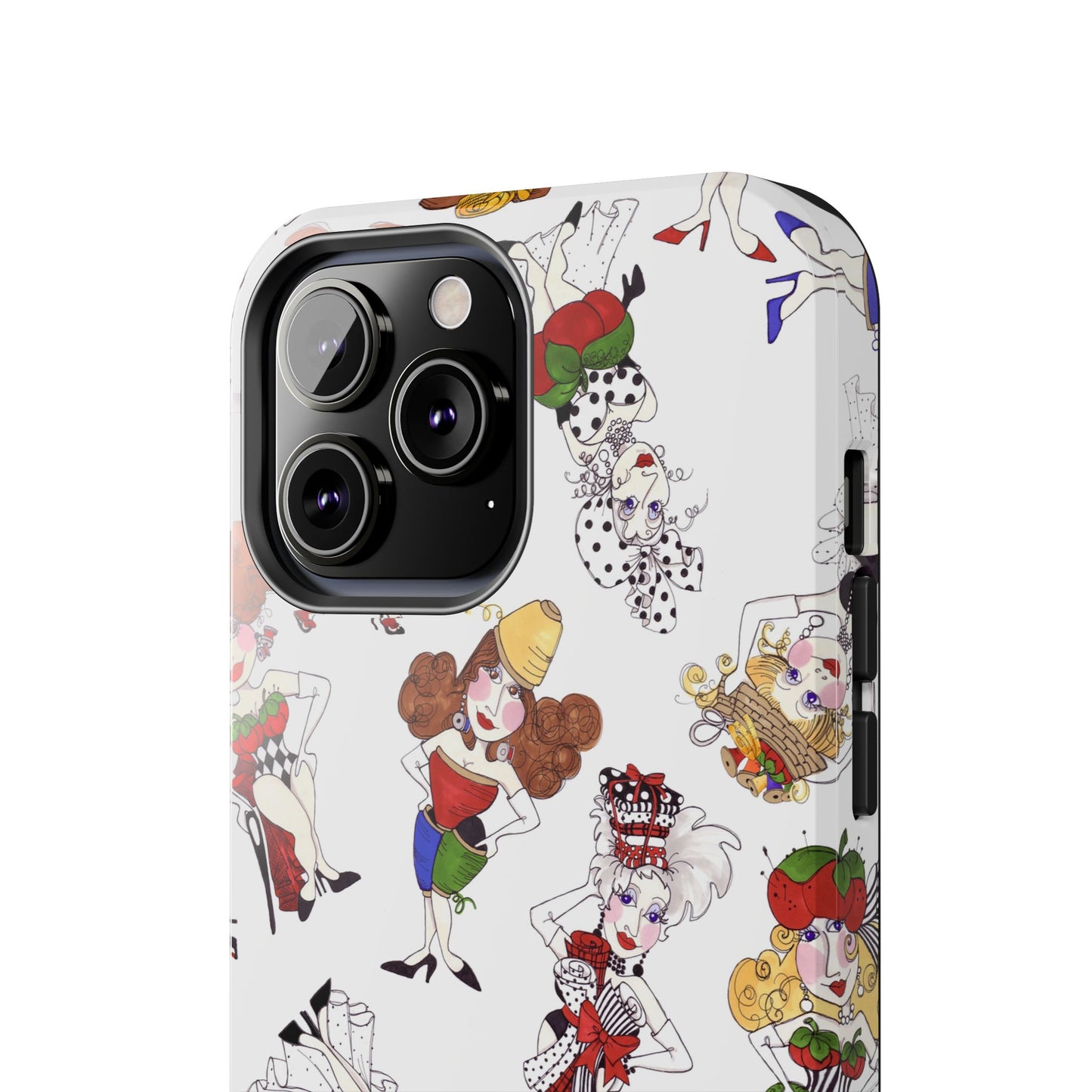 Sew Tossed White Phone Case