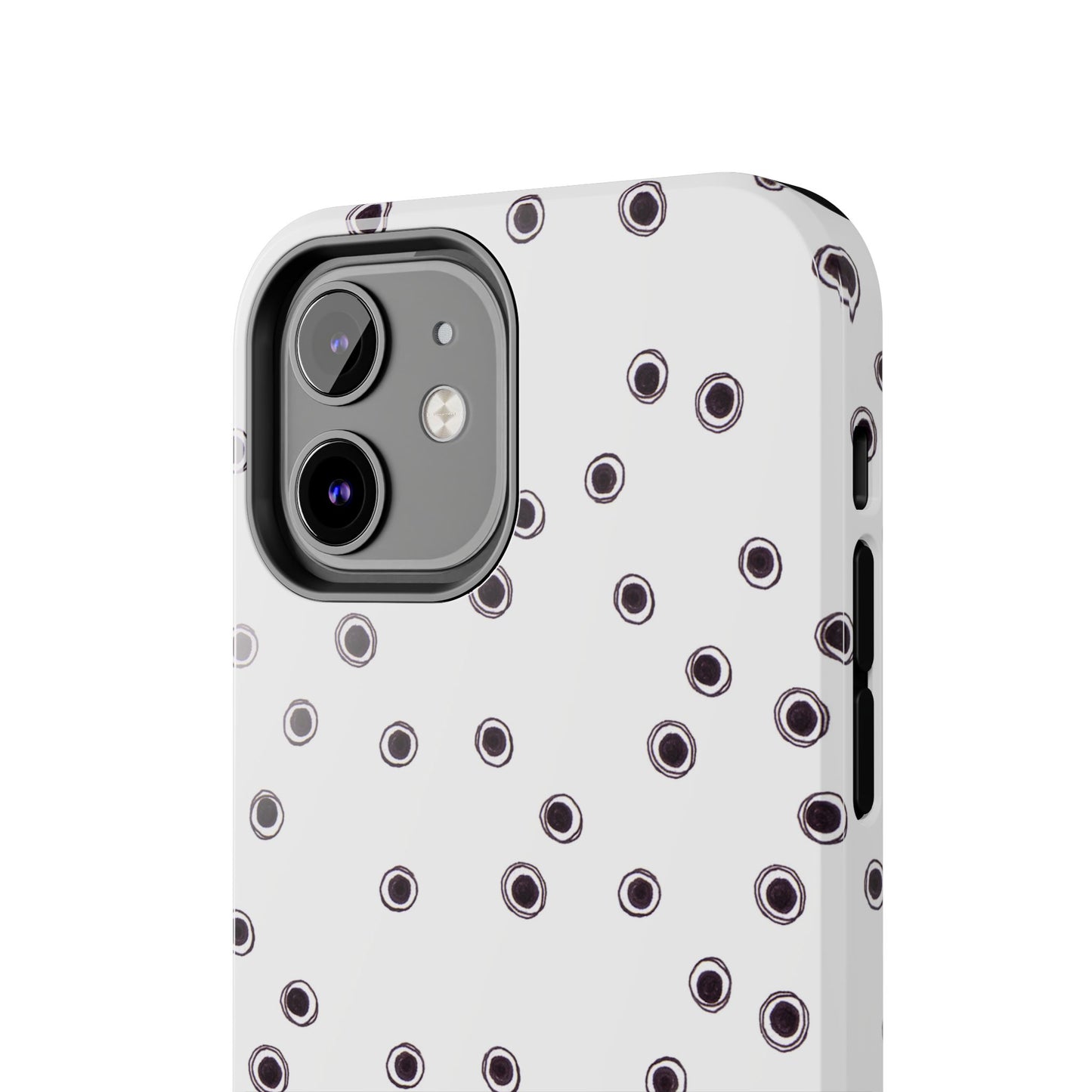Halo Dots White Phone Case