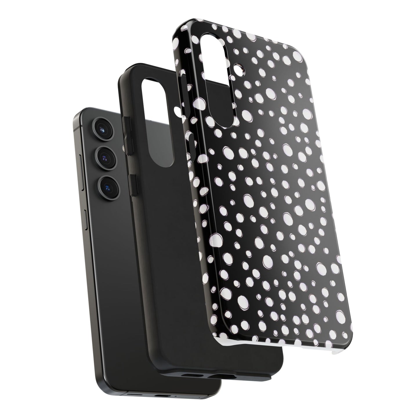 Pot Dots Black Phone Case