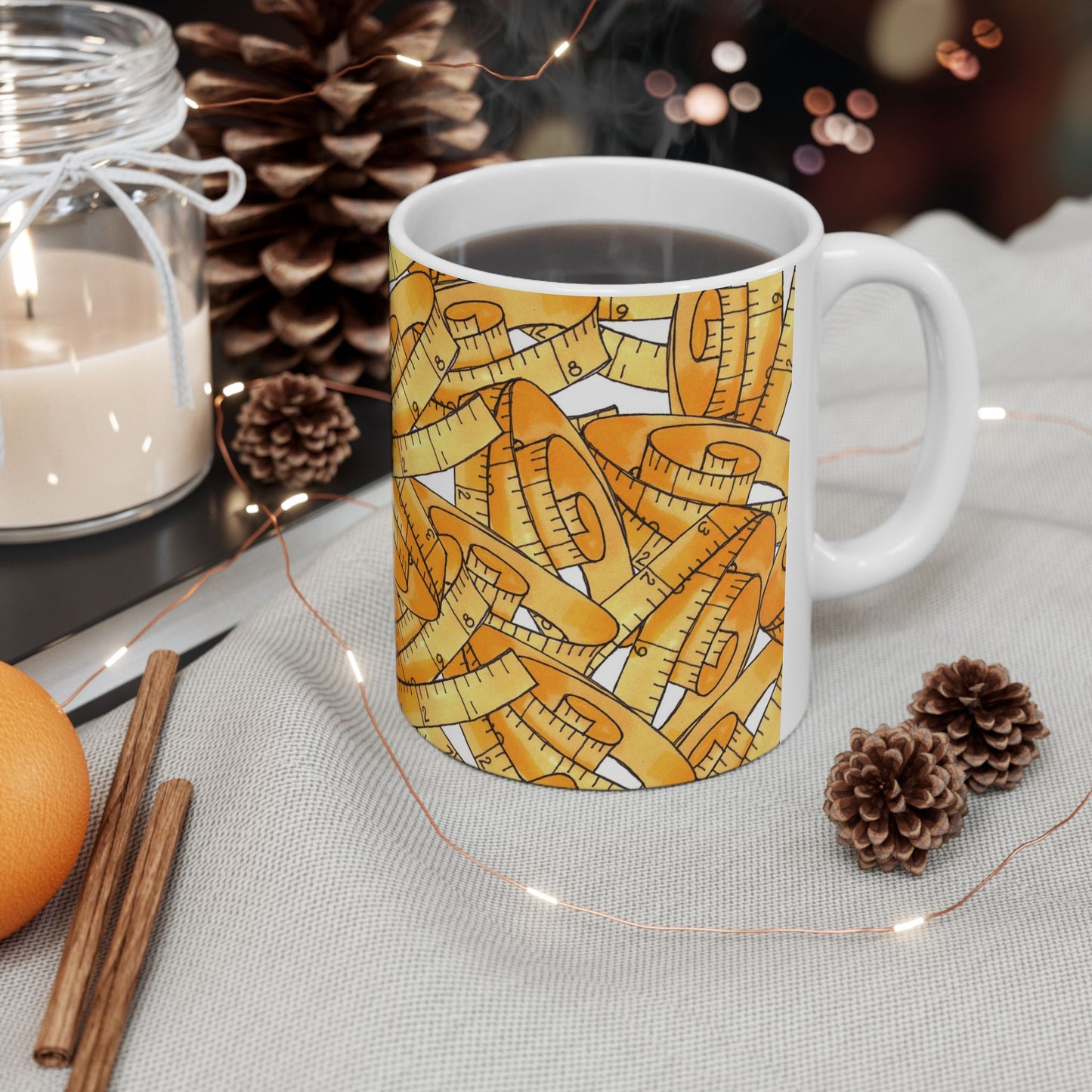 Tape Storm White Cup